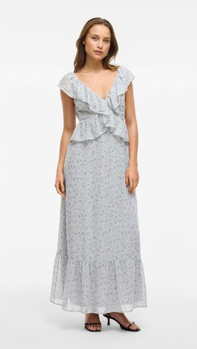 Produktbild Vila Ärmelloses Rüschen Maxikleid (42)