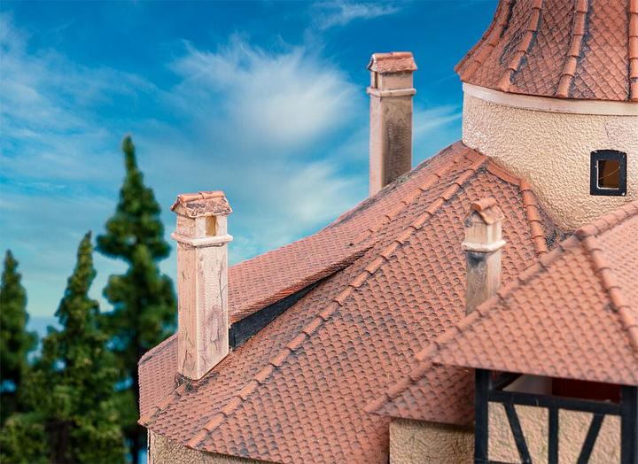 Actual product image Faller 4 Chimneys
