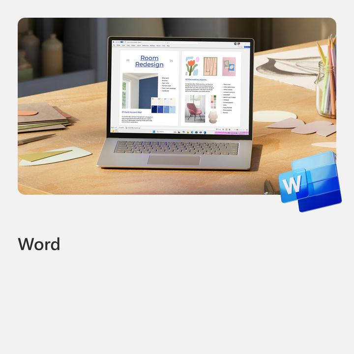 Actual product image Microsoft 365 Personal (French) (1 Devices, 12 months)
