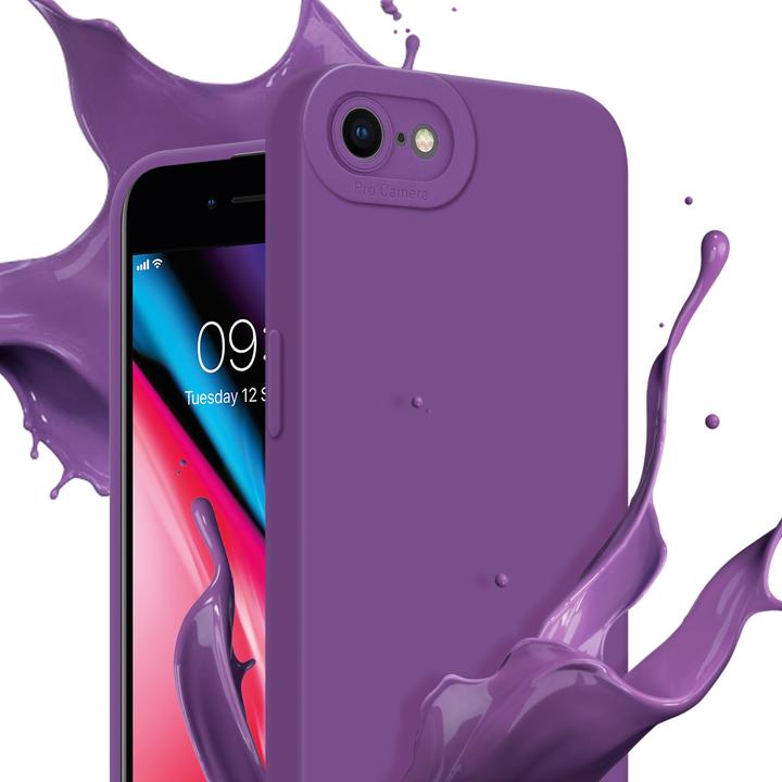 Image du produit Cadorabo Housse pour Apple iPhone 7 / 7S / 8 / SE 2020 en TPU fluide style LM162 (Apple iPhone 7, Apple iPhone SE (2ème génération))