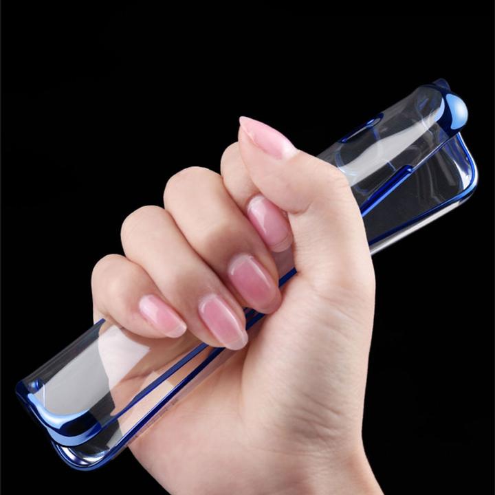 Produktbild König Design Handy Hülle Schutz Case für Samsung Galaxy S7 Durchsichtig Transparent Silber (Samsung Galaxy S7)