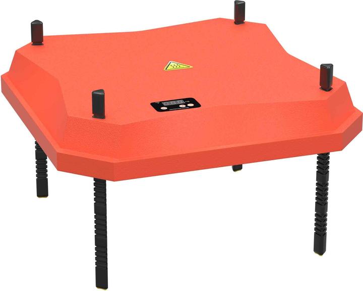 Immagine prodotto Fudajo 35x35cm Piastra di riscaldamento per l'allevamento dei pulcini 25W con termostato per 25-30 pulcini (50 W)