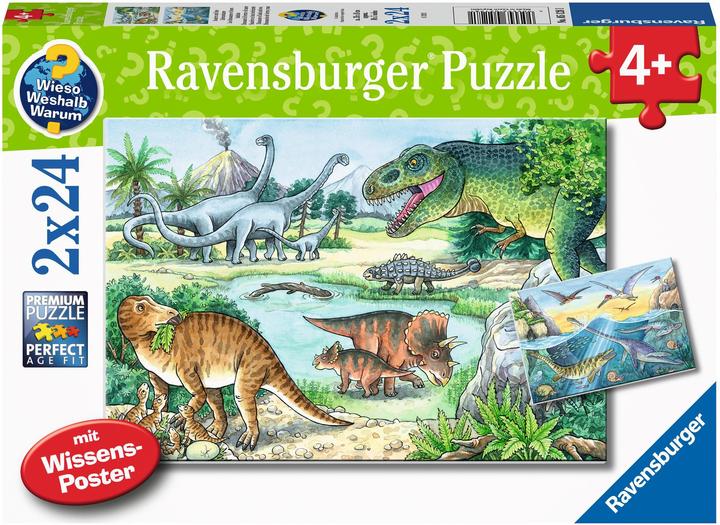 Immagine prodotto Ravensburger I dinosauri e i loro habitat (24 pezzi)