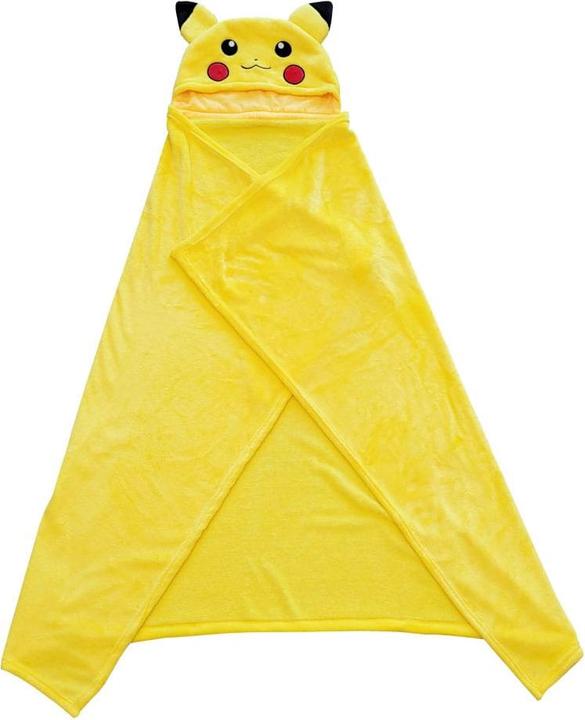 Produktbild Halantex Pokémon Coral Decke mit Mütze Pikachu 120 x 150 cm (120 x 150 cm)