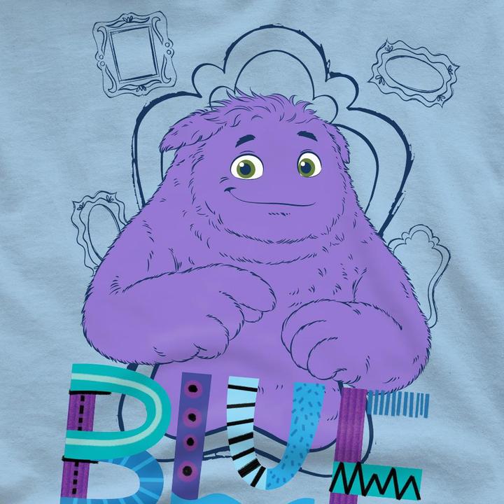 Actual product image IF Mens Blue Photo Frame T-Shirt (S)
