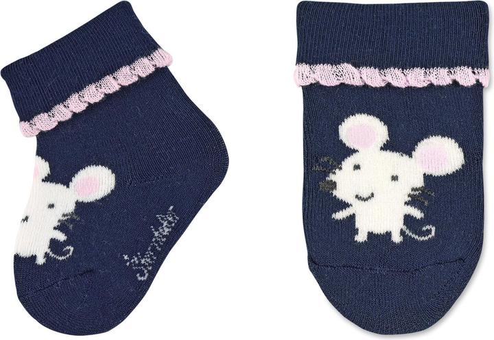 Immagine prodotto Sterntaler Calzini Mouse Set di 3 calzini Navy Taglia 15/16 (confezione da 3, 15 - 16)