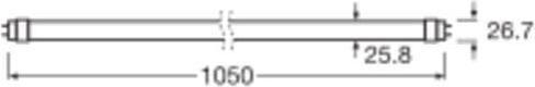 Actual product image Ledvance LED tube (G13, 11.40 W, 1800 lm, 1 x, D)