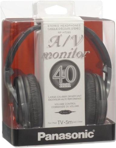 Actual product image Panasonic Rp-Ht265e (No noise cancelling, Cable)