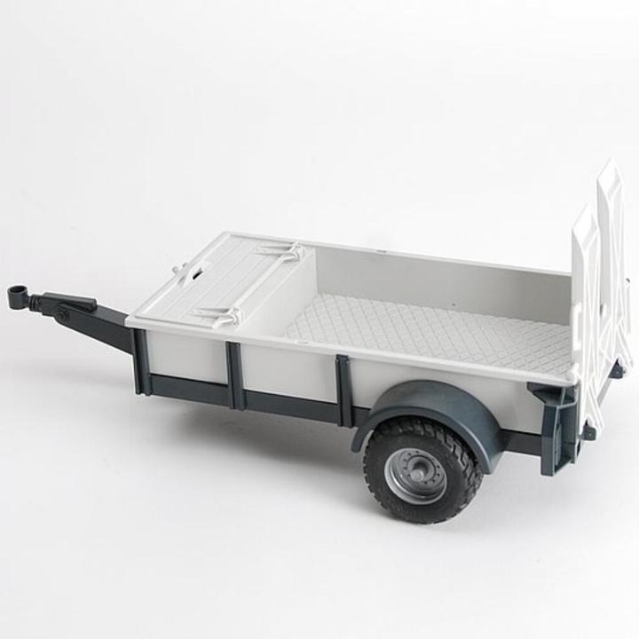 Actual product image Bruder Single axle trailer