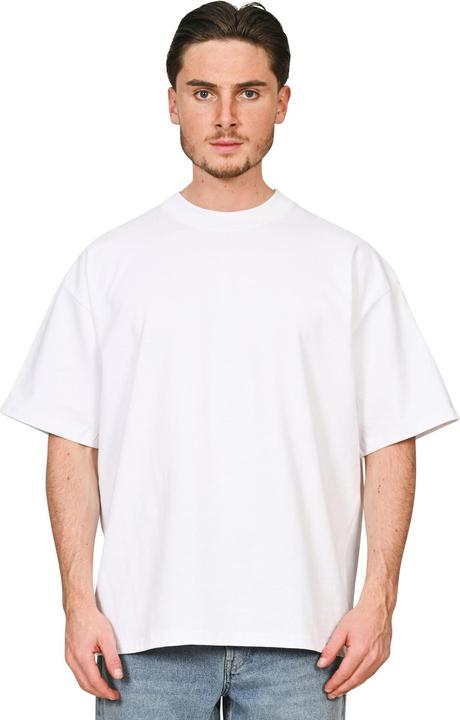 Actual product image Casual Classics Unisex Adult Supreme Organic Combed Extended Neckline Oversized T-Shirt (4XL)
