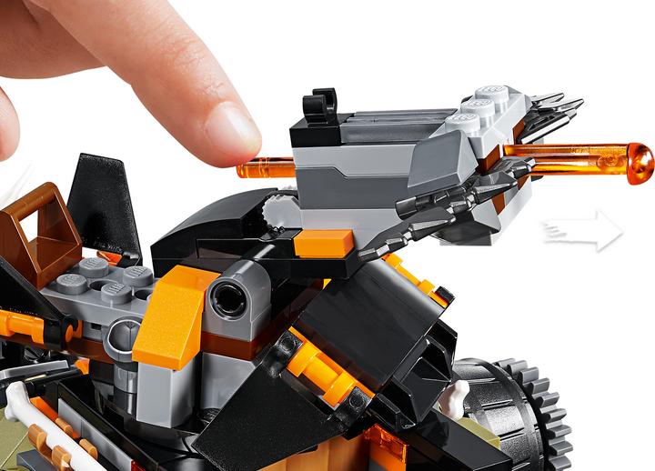 Actual product image LEGO Dragon catcher (70654, LEGO Ninjago)