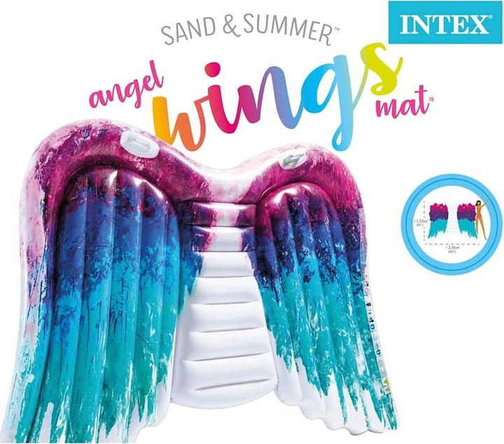 Actual product image Intex angel wings