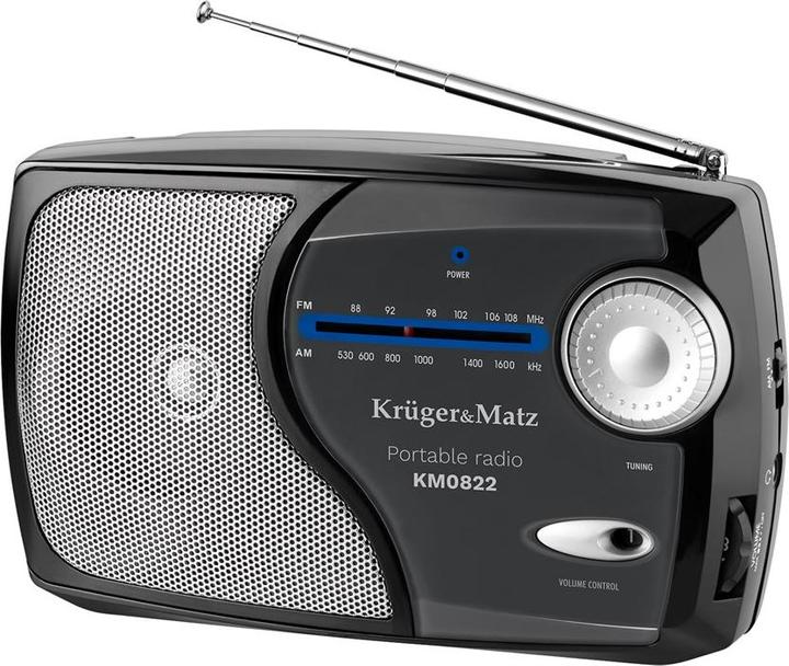 Krüger&Matz radio analogica portatile modello KM0822 (VHF, AM, FM)