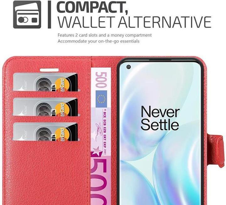 Image du produit Cadorabo Book avec fonction stand Cover (OnePlus 8 Pro)