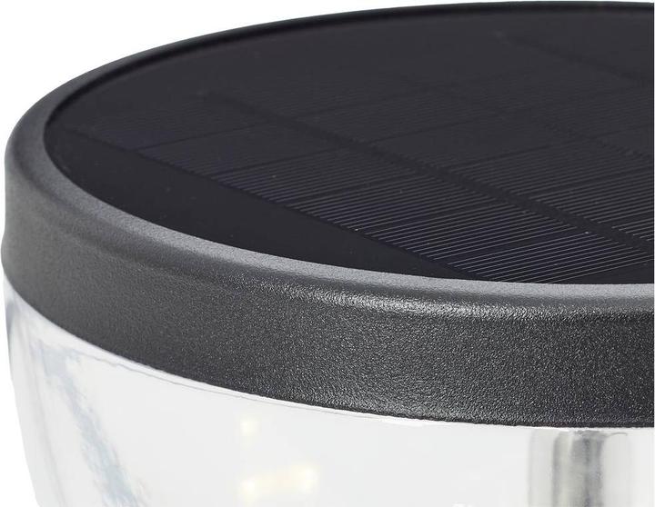 Immagine prodotto Brilliant G40411/06 Lampada solare a stelo per esterni Tulipano, luce per sentieri 3 W bianco caldo Sc (430 lm, IP44)