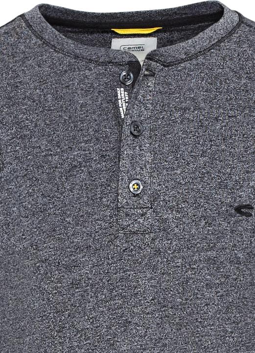 Produktbild Camel Active Langarm Henleyshirt aus nachhaltigen Baumwollmix (M)