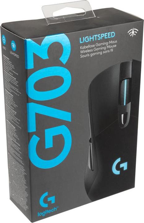 Immagine prodotto Logitech G G703 (Cablato, Senza fili)
