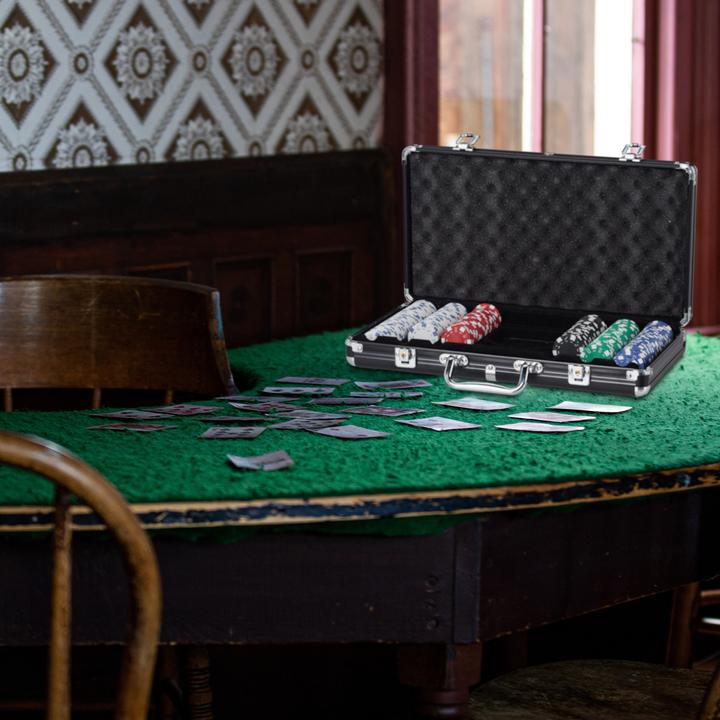 Actual product image Relaxdays Poker case (Multilingual)
