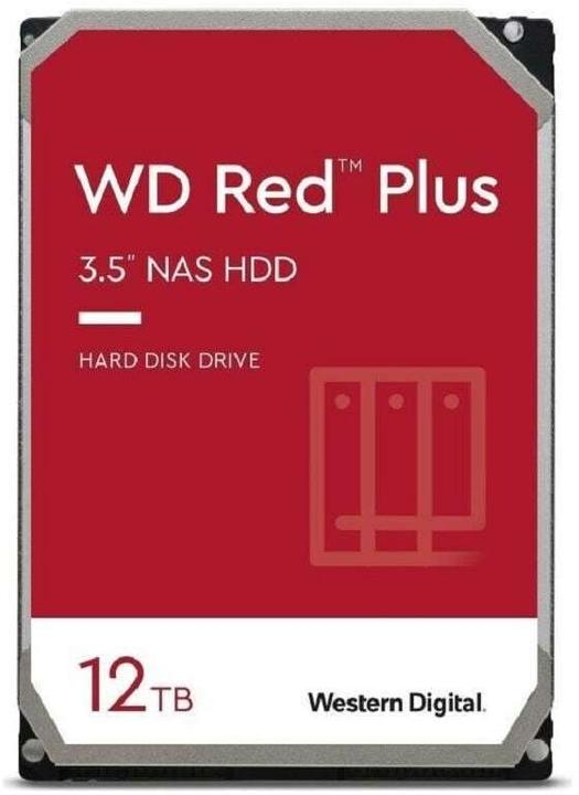 Produktbild WD Red Plus 12TB SATA 6Gb/s 3.5inch HDD (12 TB, 3.5", CMR)