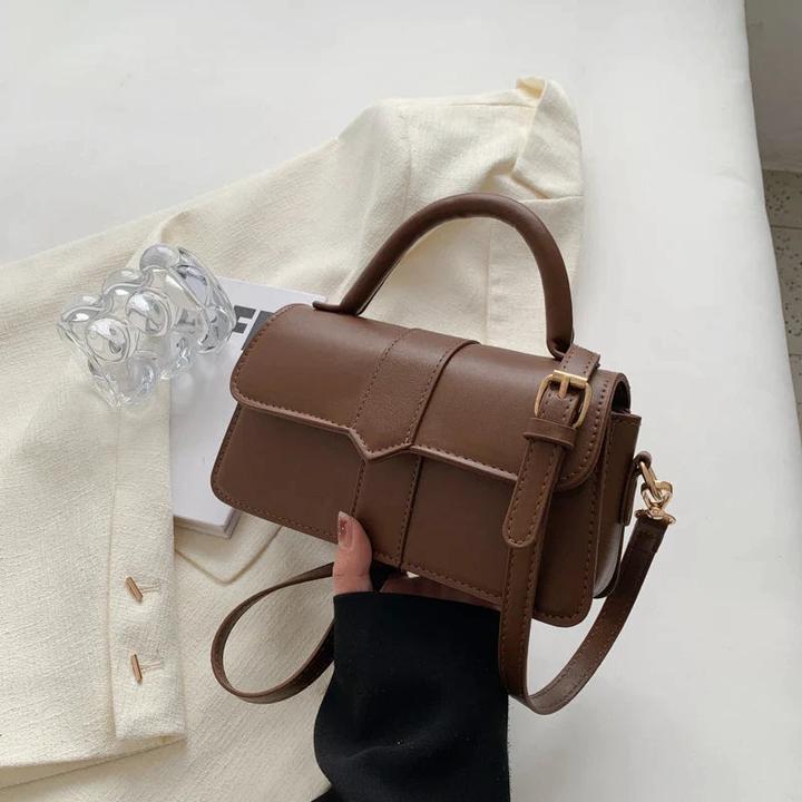 Image du produit Only-Bags.Store Pu cuir sac à bandoulière sac à main - Crossbody sacs vintage avant-bras sac carré Satchel