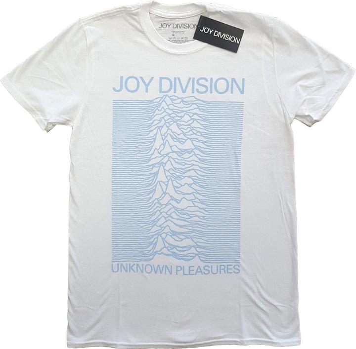 Joy Division Unknown Pleasures Blu on White