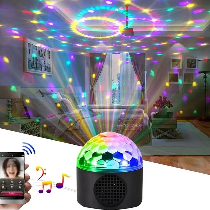 Produktbild ASMI Magisches LED Mini Sound Disco Partylicht (Stromversorgung über USB)