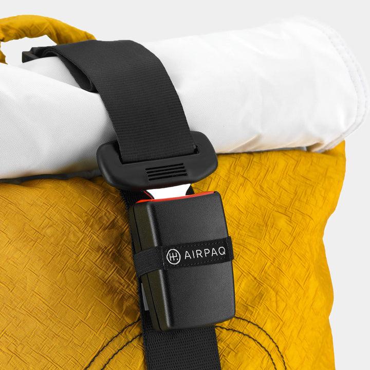 Actual product image Airpaq White Rolltop yellow (21 l)