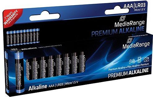 Actual product image MediaRange Premium Alkaline (10 pcs., AAA, 724 mAh)