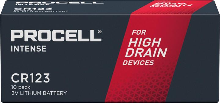 Duracell Batterie Lithium, CR123A, 3V (10 Stk., CR123A, 1600 mAh)