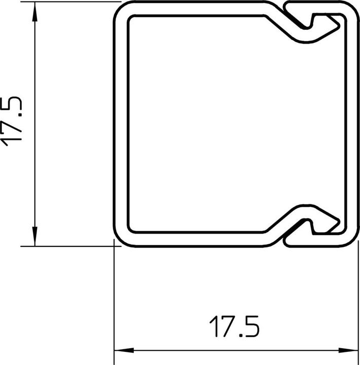 Actual product image OBO Bettermann Wall and ceiling trunking (Duct, 200 cm)