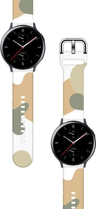 Immagine prodotto Hurtel Cinturino Moro Band per Samsung Galaxy Watch 46mm Silicone Strap Watch Bracelet Pattern 6 (Materiale sintetico)
