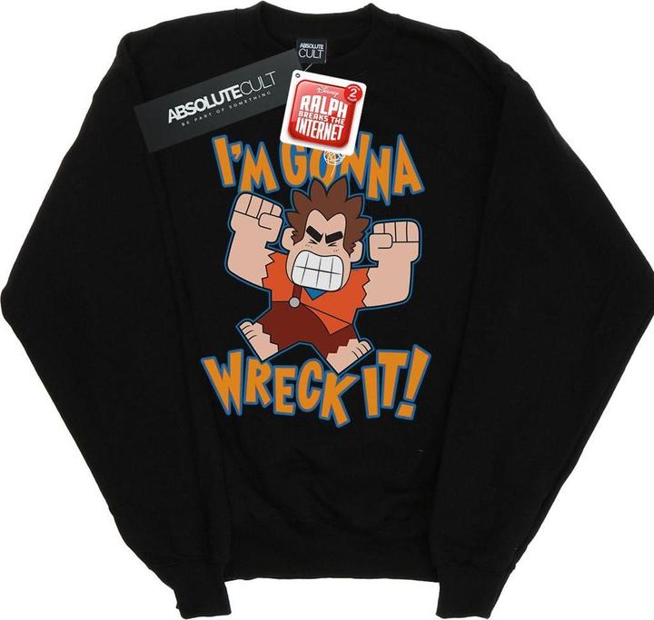 Disney Wreck It Ralph I'm Gonna Wreck It Sweatshirt Jungen