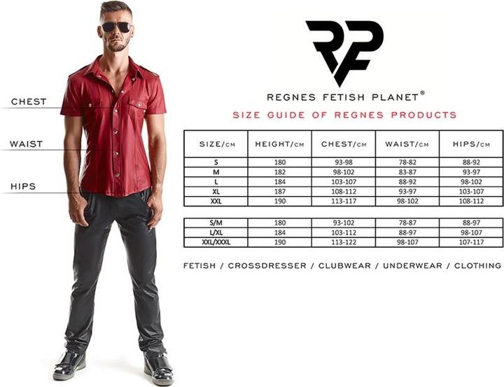 Immagine prodotto Regnes Fetish Planet Camicia Herren "RMCesare001 (M)