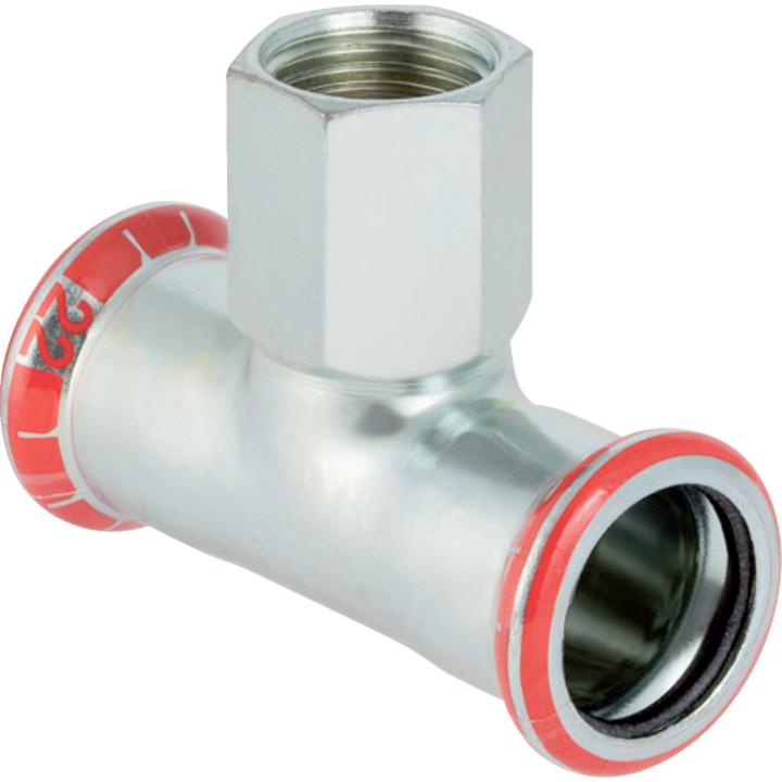 Immagine prodotto Geberit Geb. Mapress FZ T-stk 35x1 - Mapress FZ T-stykke indv.gevind d35mm Rp1 d1=35mm