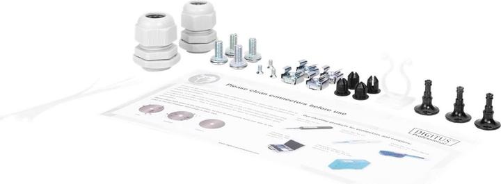 Produktbild Digitus LWL Spleissbox, bestückt, LC, OM3