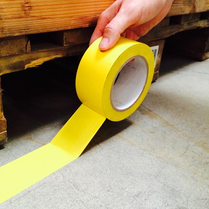 Actual product image Tarifold Floor marking tape 197703 50mmx33m rt (50 mm)