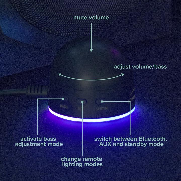 Actual product image Speedlink GRAVITY LT 2.1 subwoofer system, black