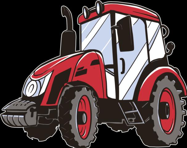 Produktbild Bügelbilder Bügelbild Comic Traktor (1 x)