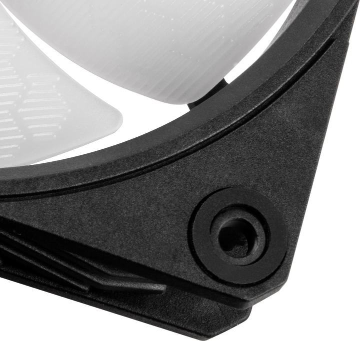 Actual product image Silverstone SST-SF120B-ARGB - Shark Force Power Amplified 120mm PWM ARGB Fan (120 mm, 1 x)