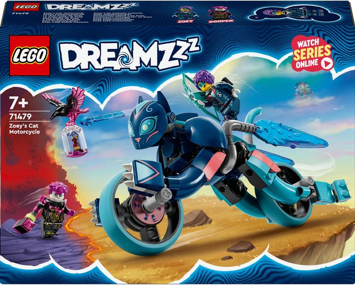 Actual product image LEGO Zoey's cat motorbike (71479, LEGO Dreamzzz)