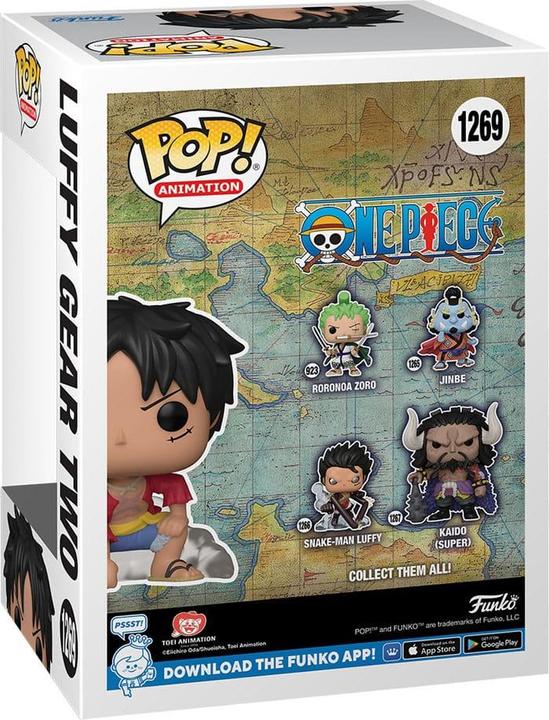 Actual product image Funko Luffy Gear Two #1269 - One Piece
