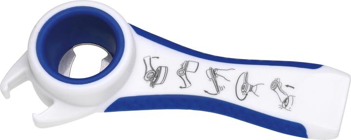 Actual product image First Aid Only 5 in 1 multi opener (Plastic lidded bottle opener)