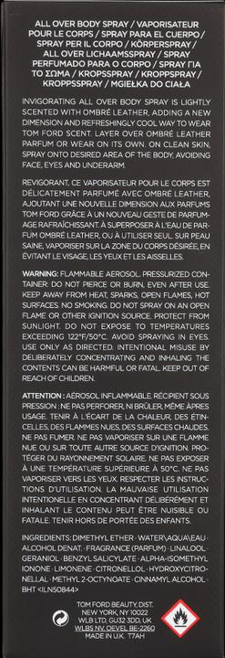 Actual product image Tom Ford Ombré Leather All-over-Body-Spray (Spray, 150 ml)
