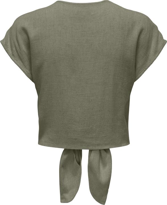 Image du produit Only Onlsiesta Ss Knot Lin Bl Shirt Pnt Noos (XL)