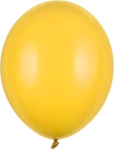 Produktbild Partydeco Strong Balloons 30cm, Pastel Honey Yellow (1 pkt / 50 pc.)
