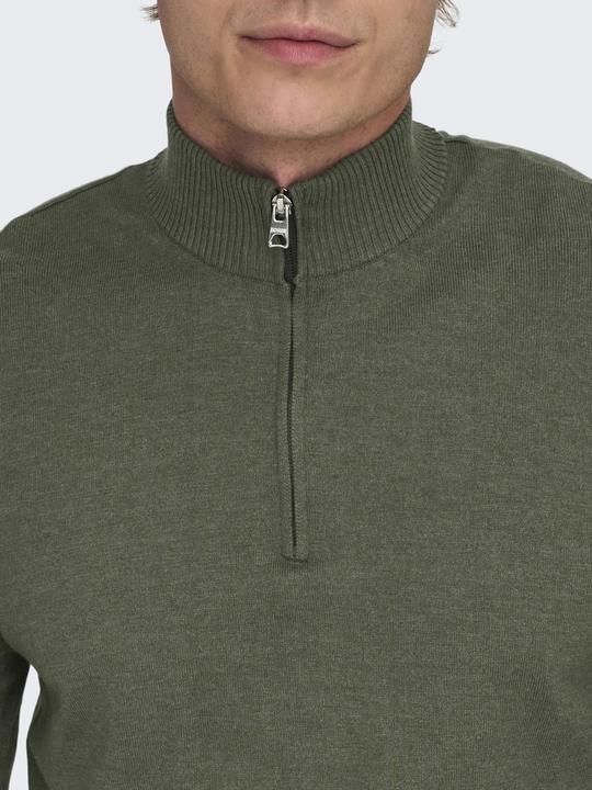 Produktbild Only & Sons Normal geschnitten Rundhalsausschnitt Pullover Strickpullover (L)