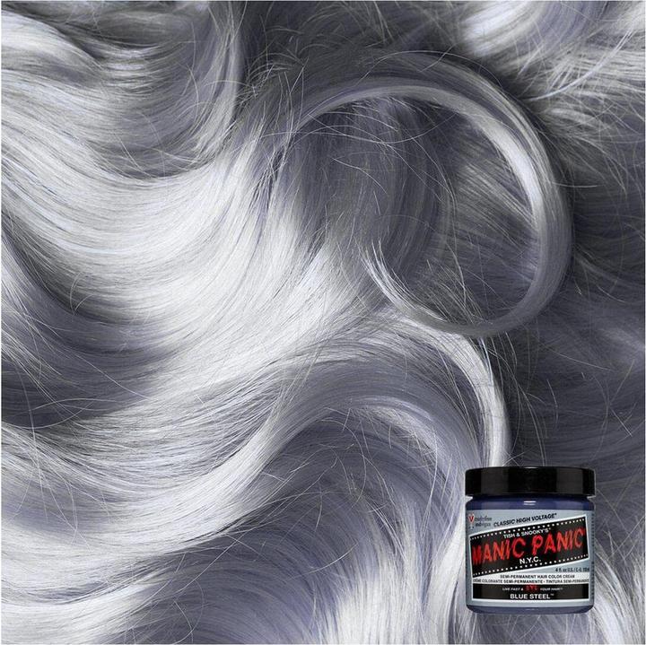 Actual product image Skybound High Voltage Classic Cream Formula Hair Dye Blue Steel (Blue steel)