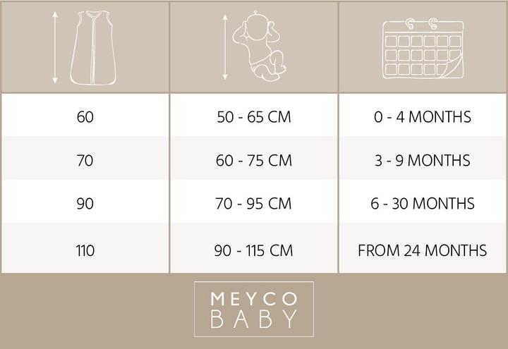 Actual product image Meyco Summer sleeping bag (70 cm)