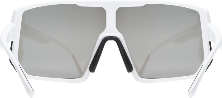 Actual product image Uvex Sports Sportstyle 235 V (White Matt, variomatic litemirror blue (S1-3))