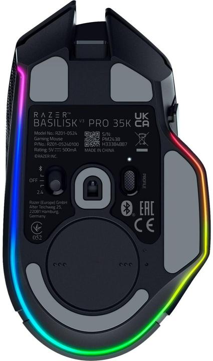 Immagine prodotto Razer Basilisco V3 Pro 35K (Senza fili, Cablato)